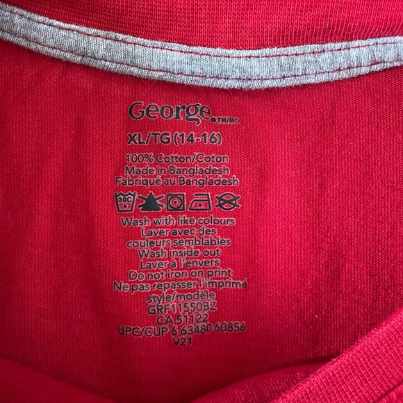 Kids Holiday Slogan Long-Sleeve T-Shirt - Christmas - Red & Green - Picture 4 of 6